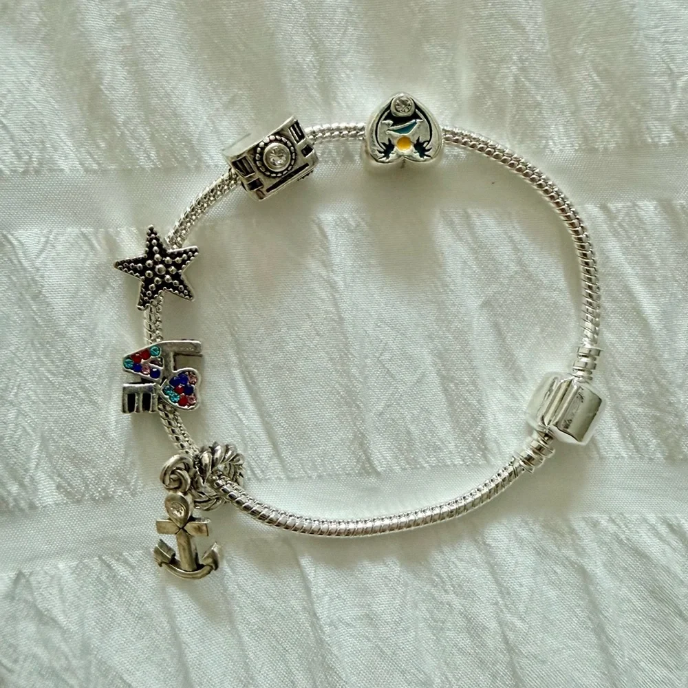 Cruise Charm Bracelet with Nautical Charms - Picture 2 of 3